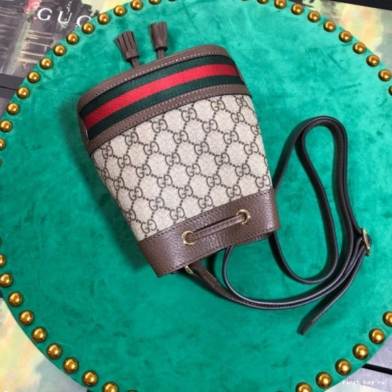 First bag ru bucket bag Gucci GG Ophidia 0714